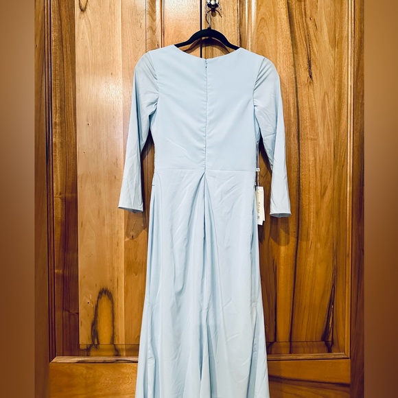 NWT - TS Couture - Ice-Blue Full-Length Formal Gown, 2 - Picture 9 of 15